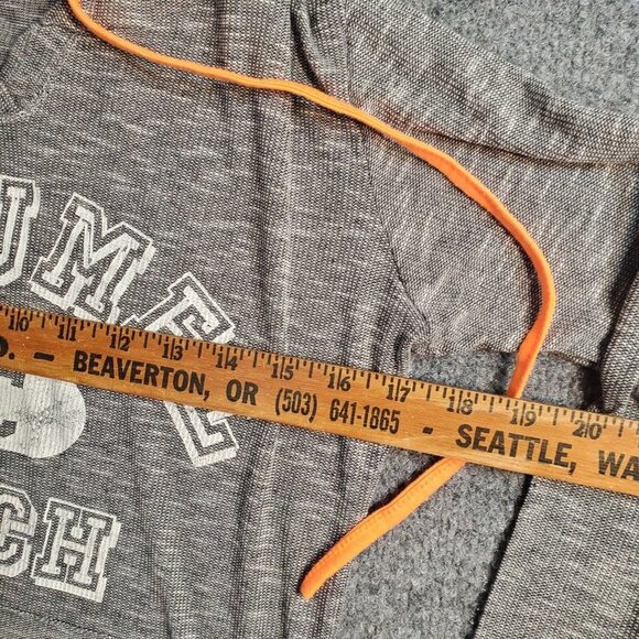 Cozumel Beach Hoodie Light Weight Sweatshirt  Women's Size Medium  Gray Pullover - Picture 8 of 10